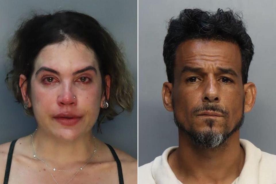 <p>Miami-Dade County Corrections and Rehabilitation</p> Maria Duarte (left); and Jason Mojica