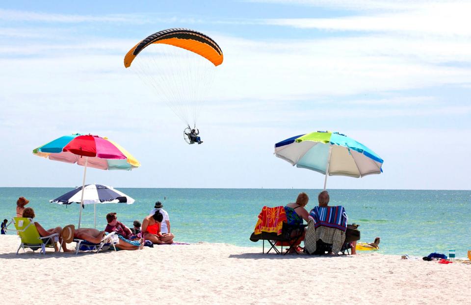 The quirky community of Pass-a-Grille Beach south of St. Pete Beach has a renegade history of rum- and drug-smuggling. Today, its public beach welcomes families with expansive widths of sand, a gradually sloping sea bottom and mellow Gulf of Mexico waves.