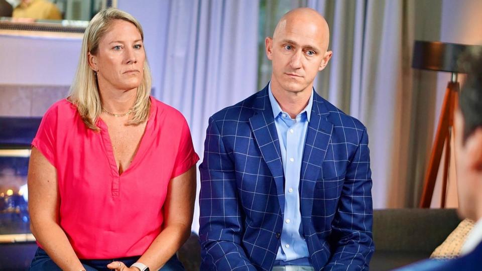 PHOTO: Joe and Sarah Emerson speak with ABC News. (Sam Sweeney/ABC News)