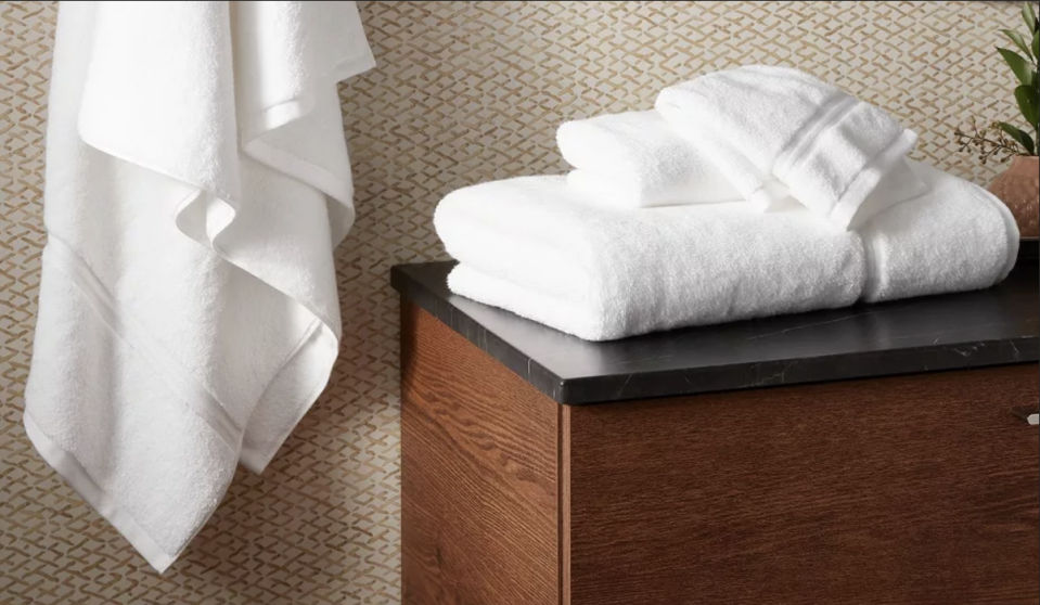 threshold plush spa towel collection