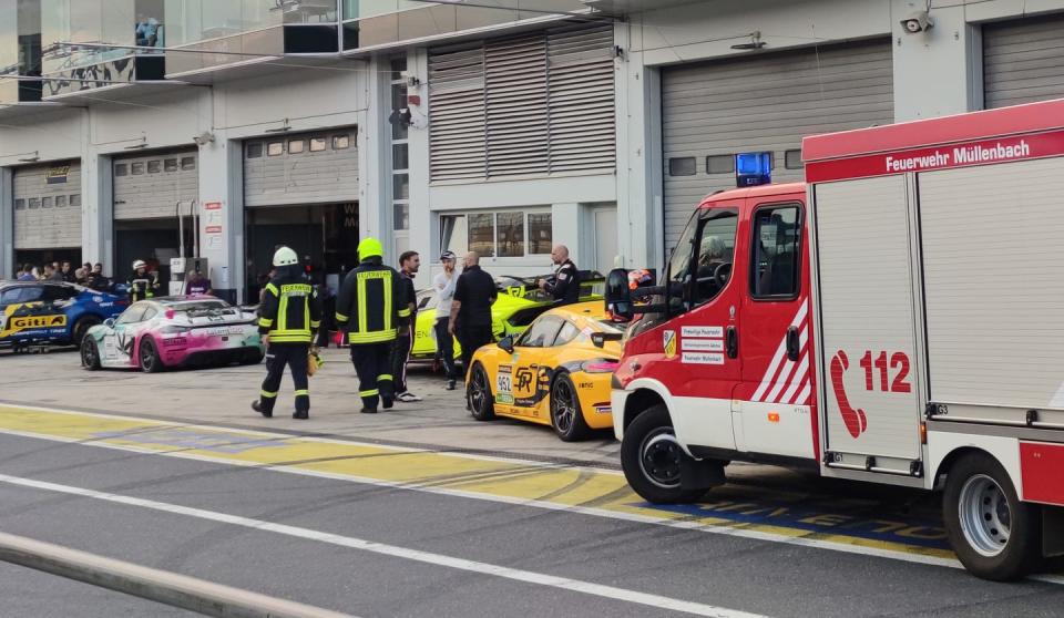 investigations launched after the explosion at the nurburgring