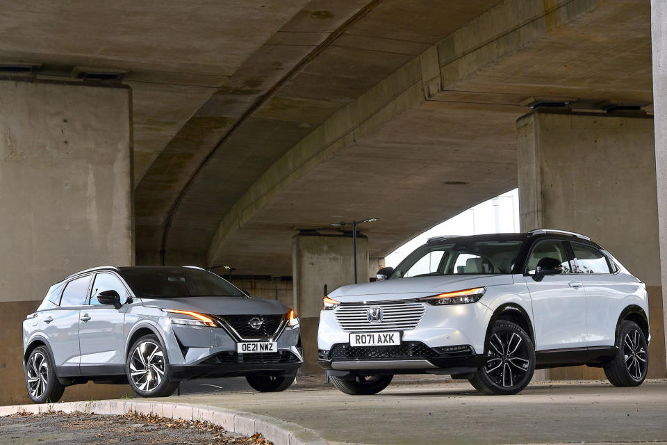 Honda HRV vs Nissan Qashqai