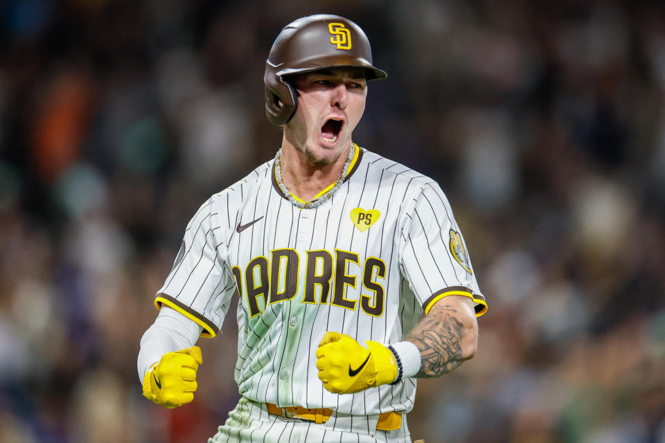 Jackson Merrill continues to deliver in the clutch for the Padres. (David Frerker/Reuters/file photo)