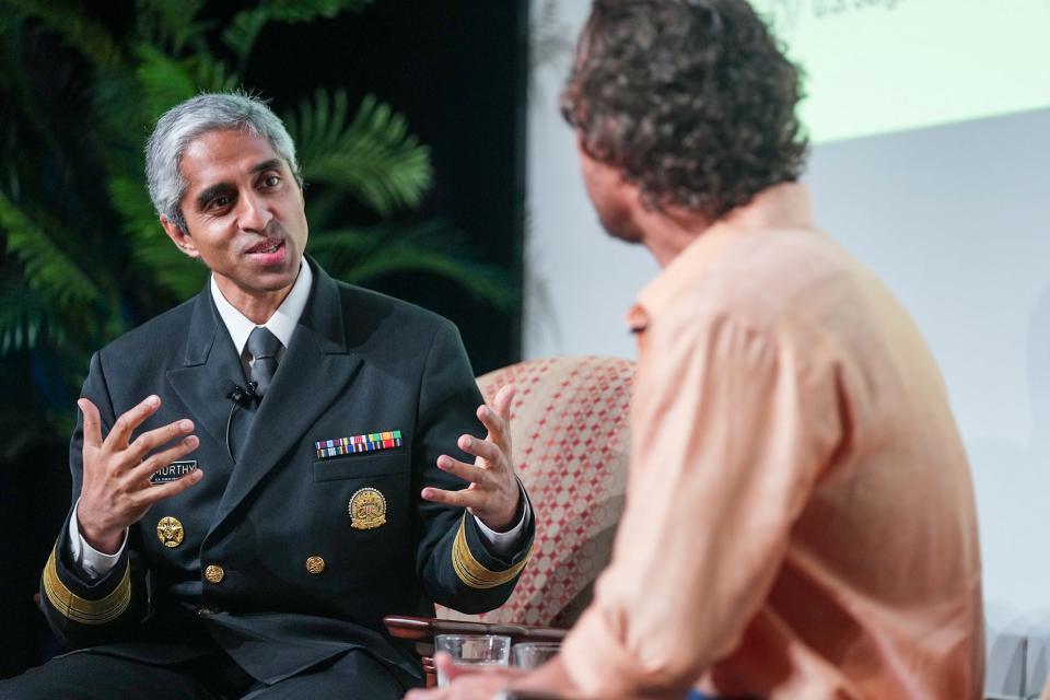 Dr. Vivek Murthy, the U.S. surgeon general, issued an advisory on Wednesday, Aug. 28, 2024, about the "silent struggles" parents face with mental health.