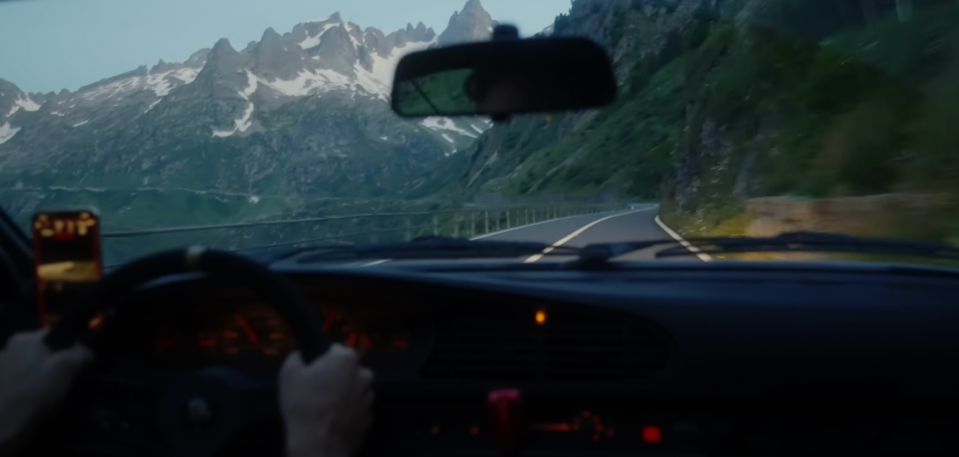 porsche 944 mountain run