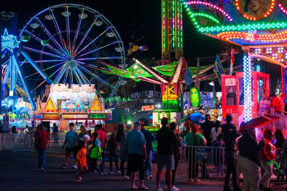 The opening day of the South Carolina State Fair on Wednesday, October 11, 2023.