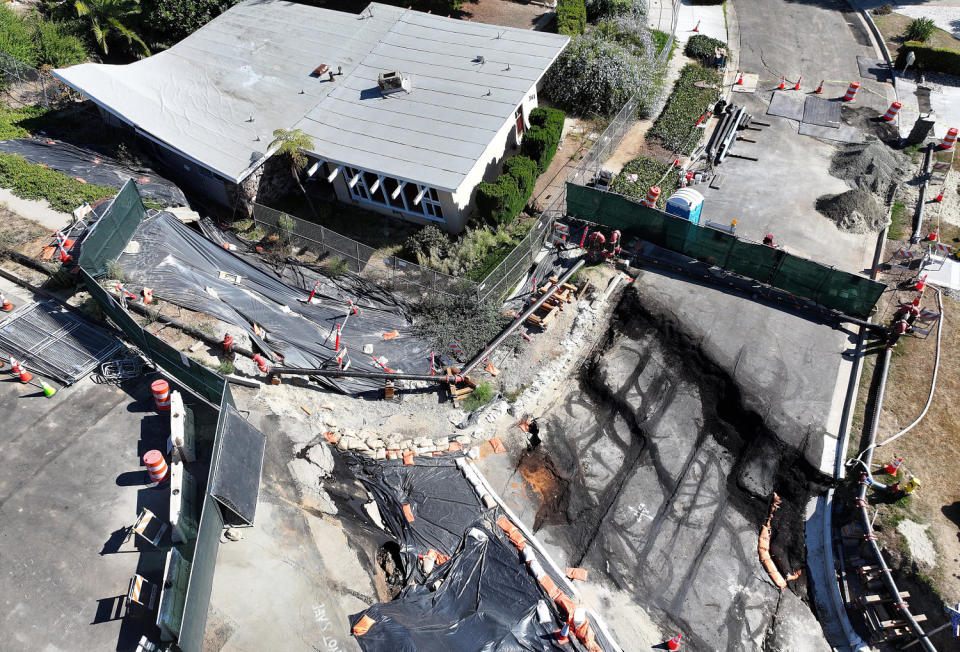 Rancho Palos Verdes Landslides (Mario Tama / Getty Images)