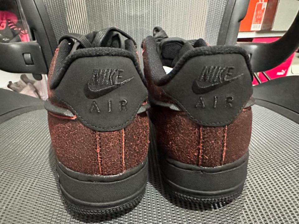 Nike Air Force 1 Low ‘Halloween’ 2024 (Heel). Credit: @jw0574