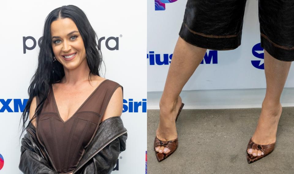 Katy Perry visits the SiriusXM studios .