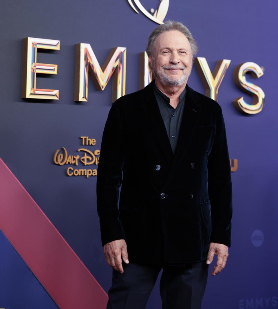 LOS ANGELES, CA - September 15, 2024 -  Billy Crystal arriving at the 76th Primetime Emmy Awards at the Peacock Theater on Sunday, September 15, 2024 (Myung J. Chun/ Los Angeles Times via Getty Images)