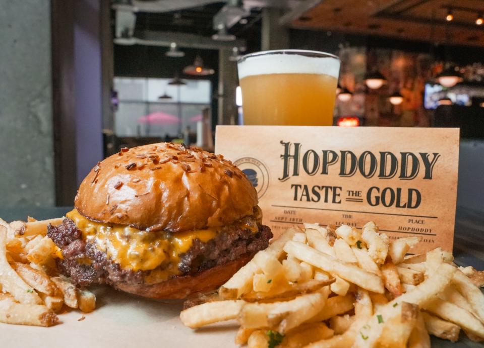 Eligible customers at Hopdoddy Burger Bar will get a chance to win free cheeseburgers for a year.