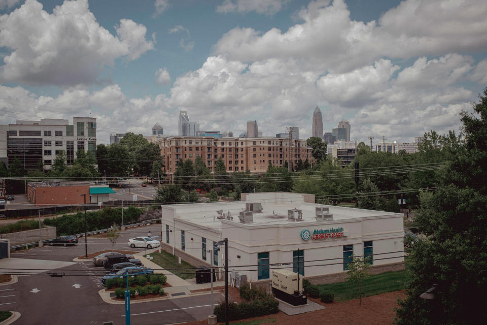 Atrium Health's campus (Mike Belleme for NBC News file)