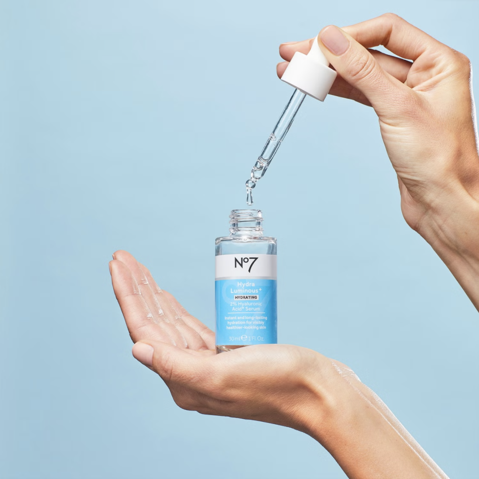 No7's HydraLuminous+ Serum Gave Reviewers an 'Instant' Plumping Effect