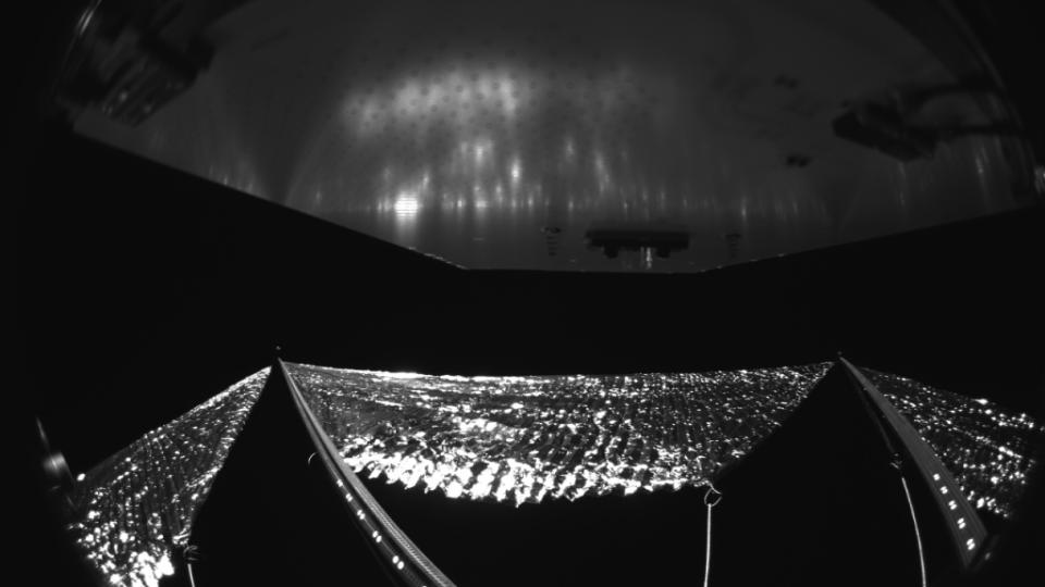  A view of the Advanced Composite Solar Sail System. 