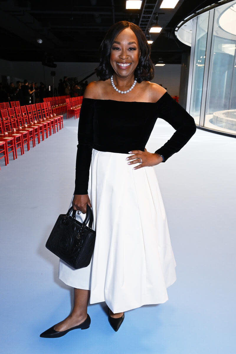 Shonda Rhimes, Carolina Herrera, New York Fashion Week