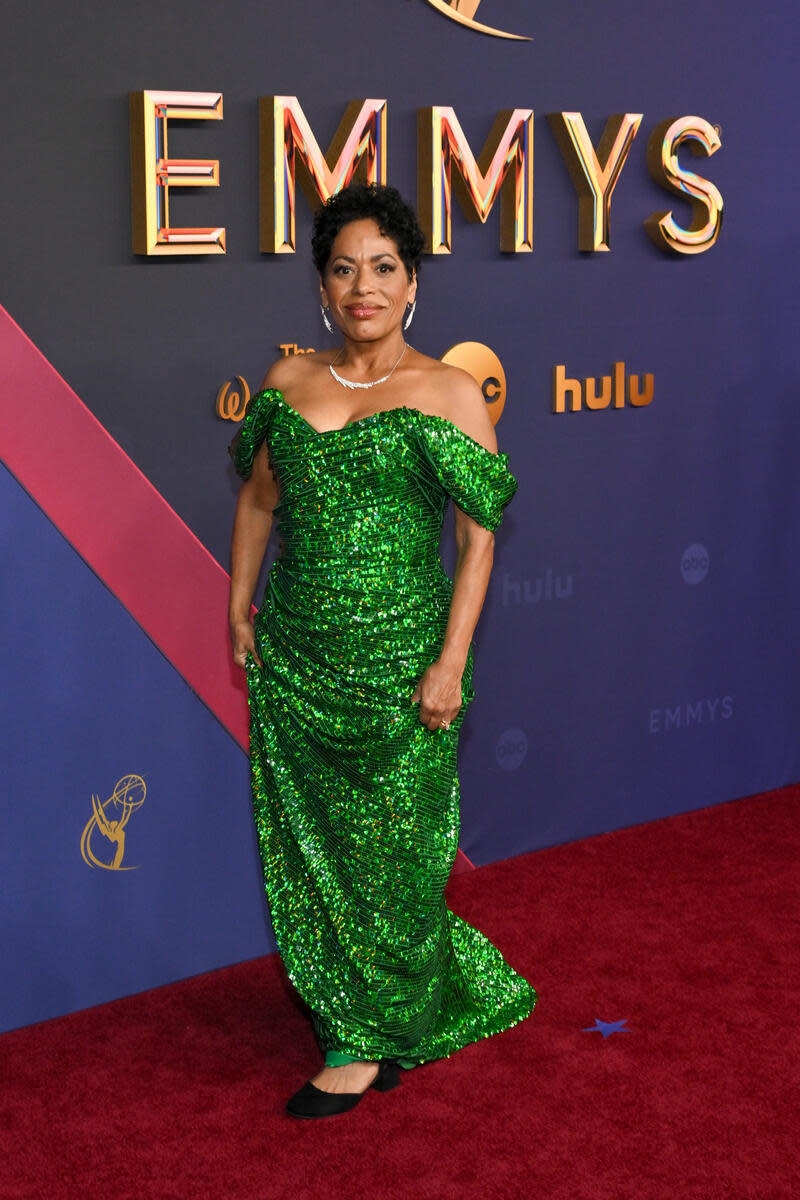 Liza Colón-Zayas at the 76th Primetime Emmy Awards held at Peacock Theater on September 15, 2024 in Los Angeles, California.