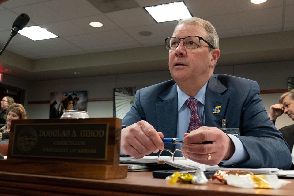 University of Kansas president Douglas Girod received a 6% raise from the Kansas Board of Regents.