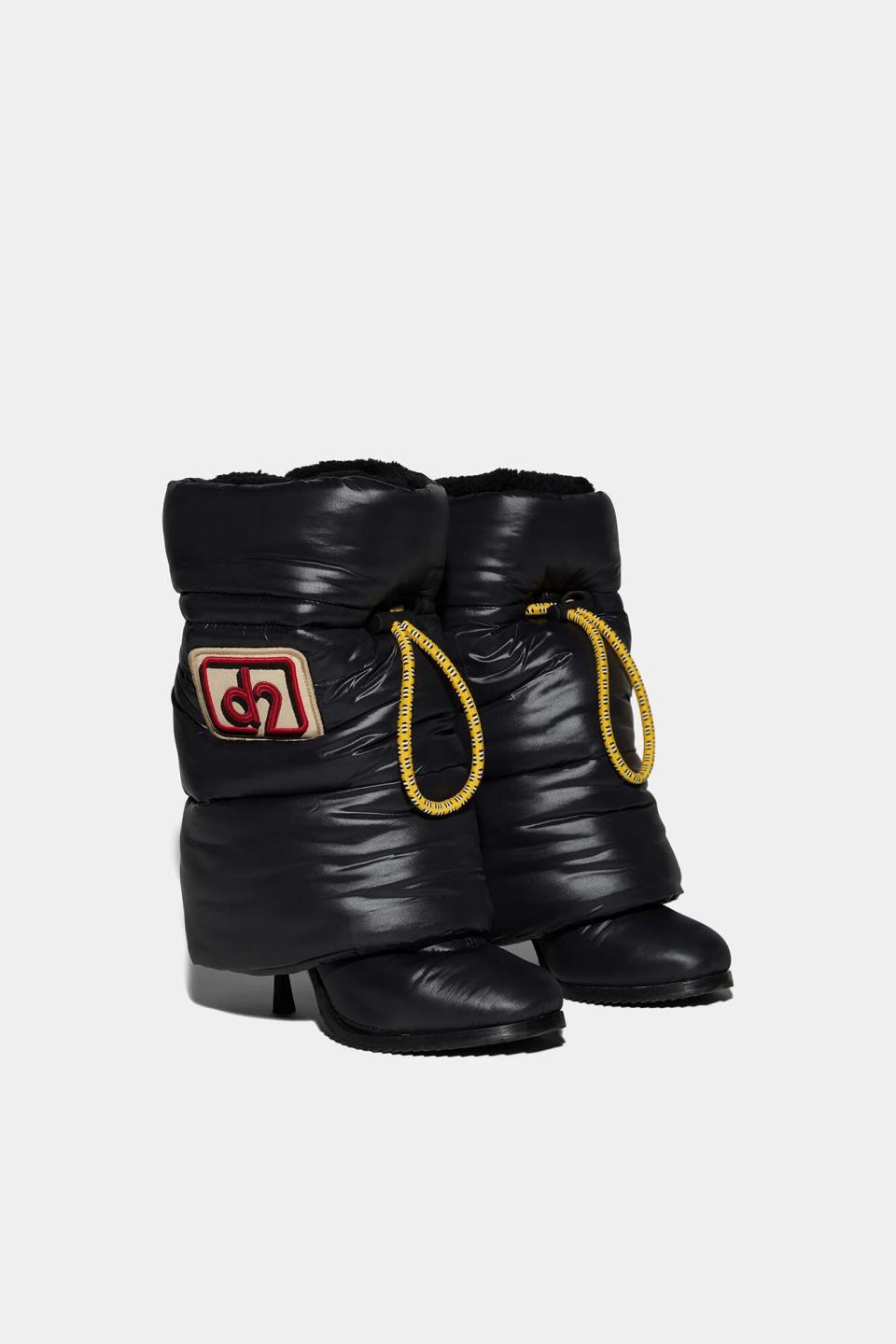 Dsquared2 Puffy Heeled Boots