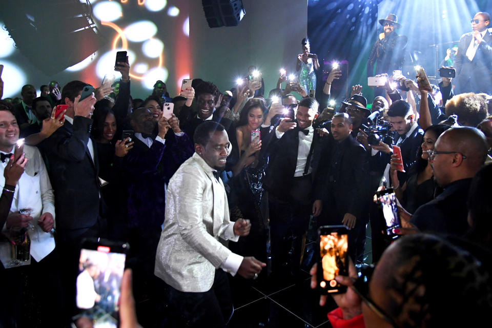 Combs's 50th birthday bash in 2019 brought out tons of stars.