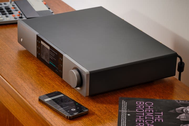 The Cambridge Audio EXN100 Music Streamer. 