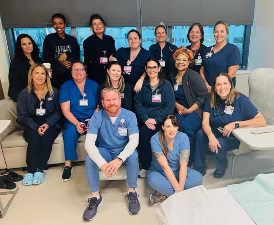 PHOTO: The labor and delivery team at Sarasota Memorial Hospital in Sarasota, Florida. (Sarasota Memorial Hospital)