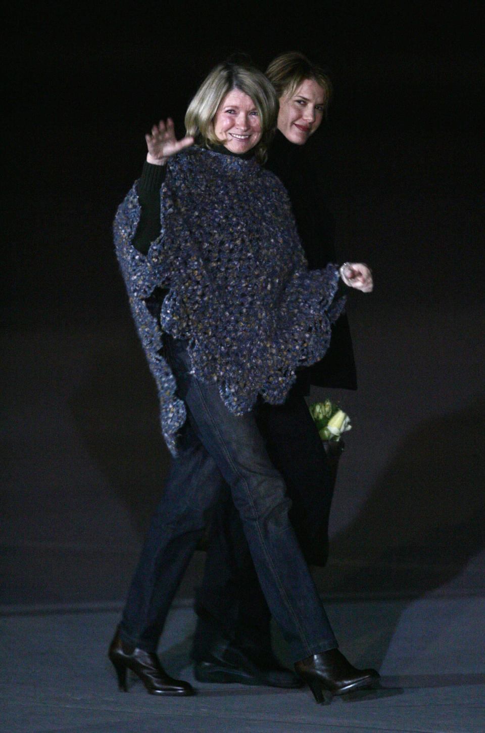 Martha Stewart, left, with her daughter, Alexis, after being released from Alderson federal prison camp in West Virginia.