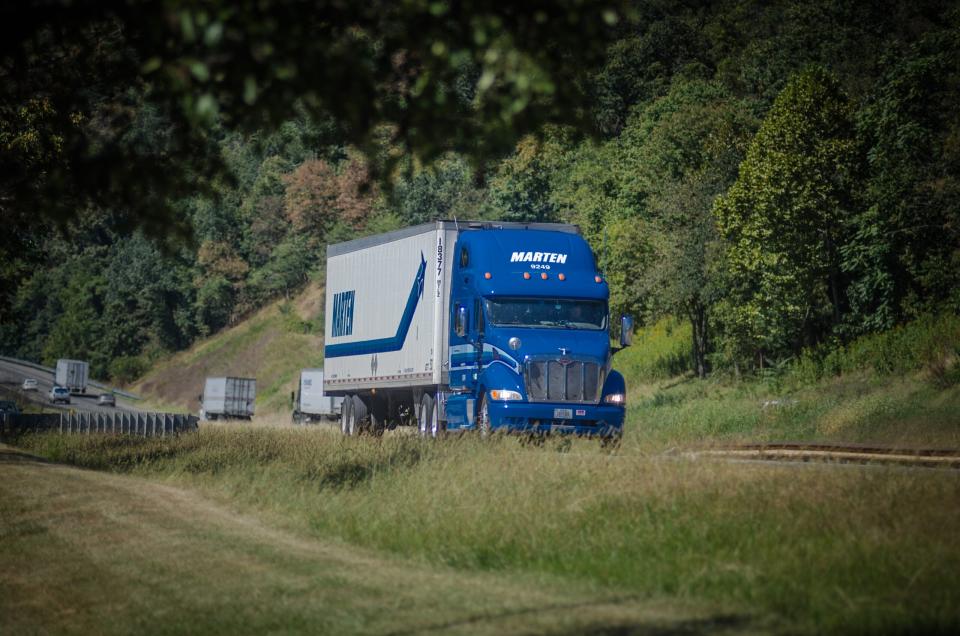 There wasn't much good news in Marten's quarterly earnings report. (Photo: Jim Allen/FreightWaves)