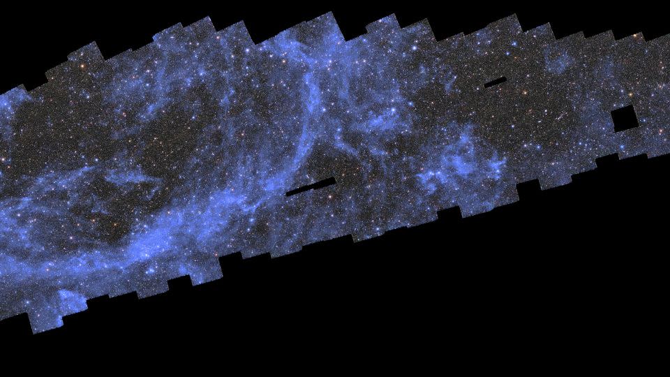 Euclid captured a mosaic spanning a portion of the night sky visible from Earth's Southern Hemisphere. - ESA