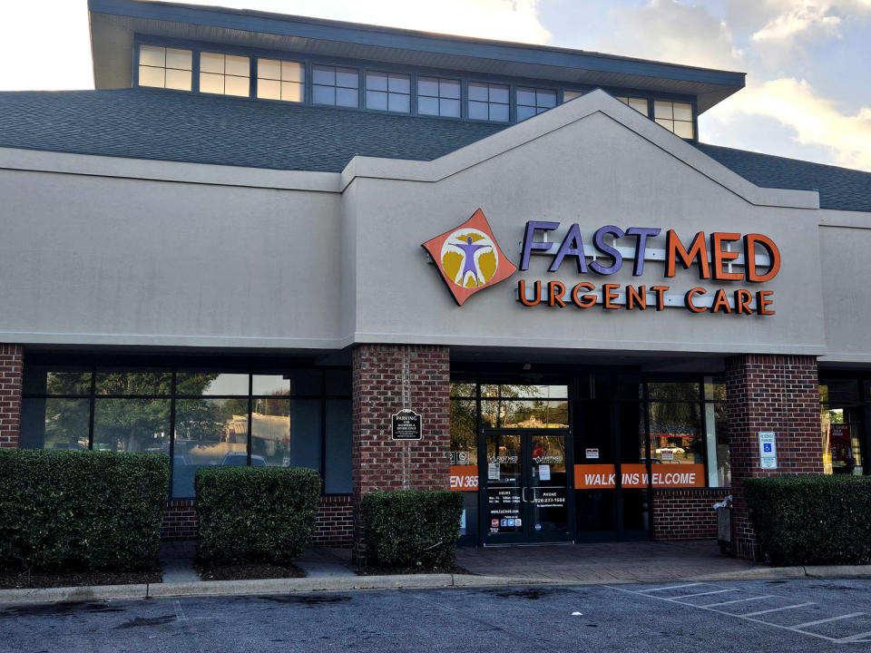 FastMed in Asheville (Minyvonne Burke / NBC News)