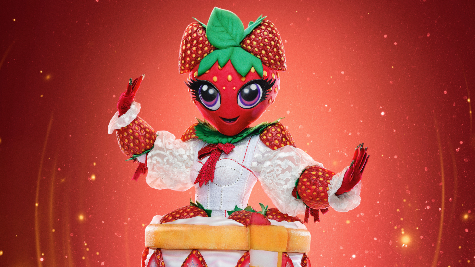 Strawberry Shortcake on 'The Masked Singer' (Fox via Getty Images)