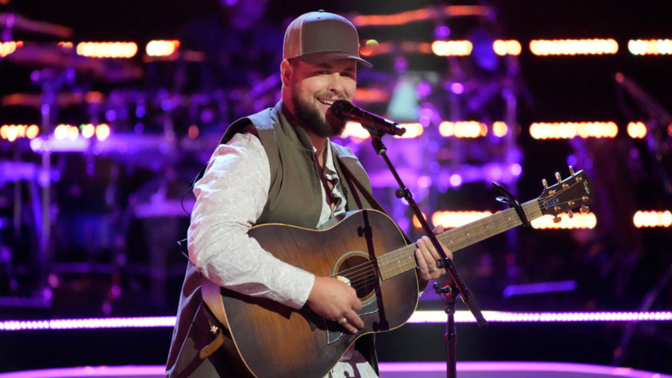 ('The Voice' contestant Tanner Frick) Casey Durkin/NBC