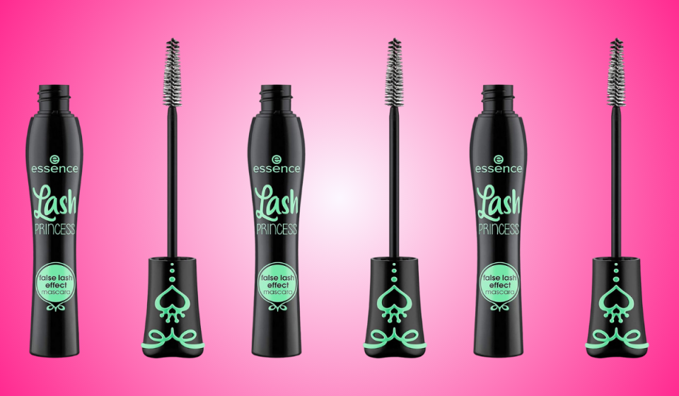 three bottles of mascara