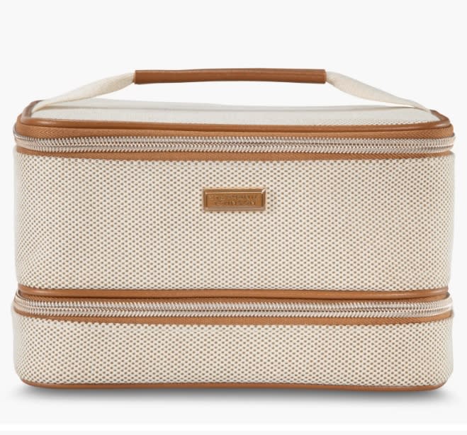 Stephanie Johnson Tropea Ivory Jenny Train Cosmetics Case