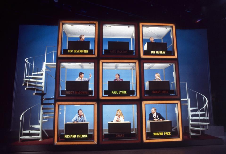 <em>Hollywood Squares </em>will be back in January with new host Nate Burleson. (Gene Trindl/TV Guide/© NBC/Courtesy of the Everett Collection)