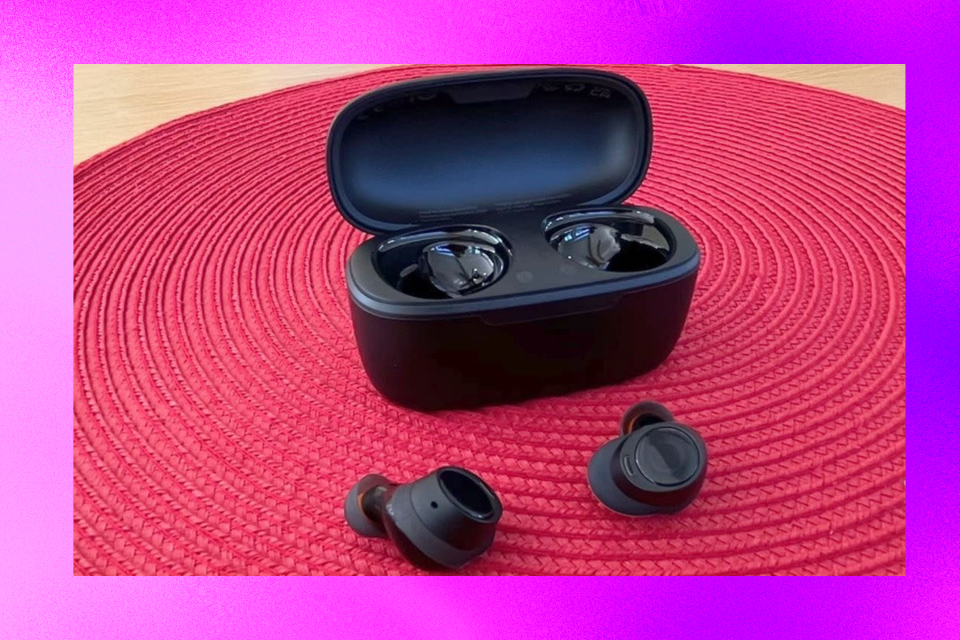 Baseus Bowie MA10 Wireless Earbuds with charging case.