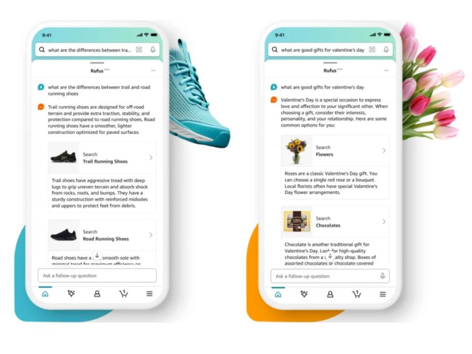 amazon's AI chatbot Rufus
