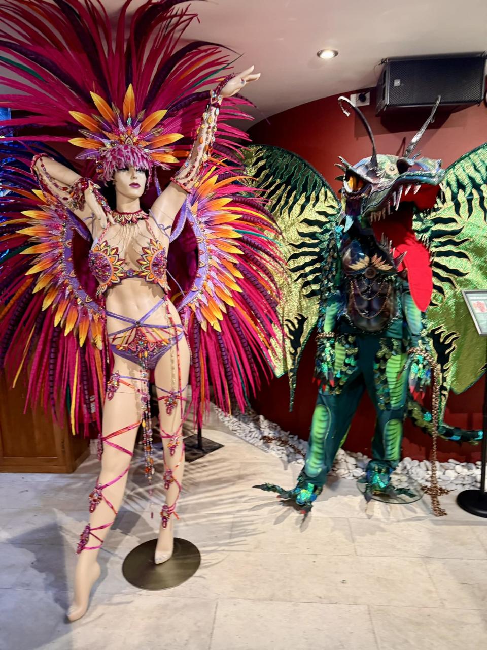 Carnival Costumes in museum