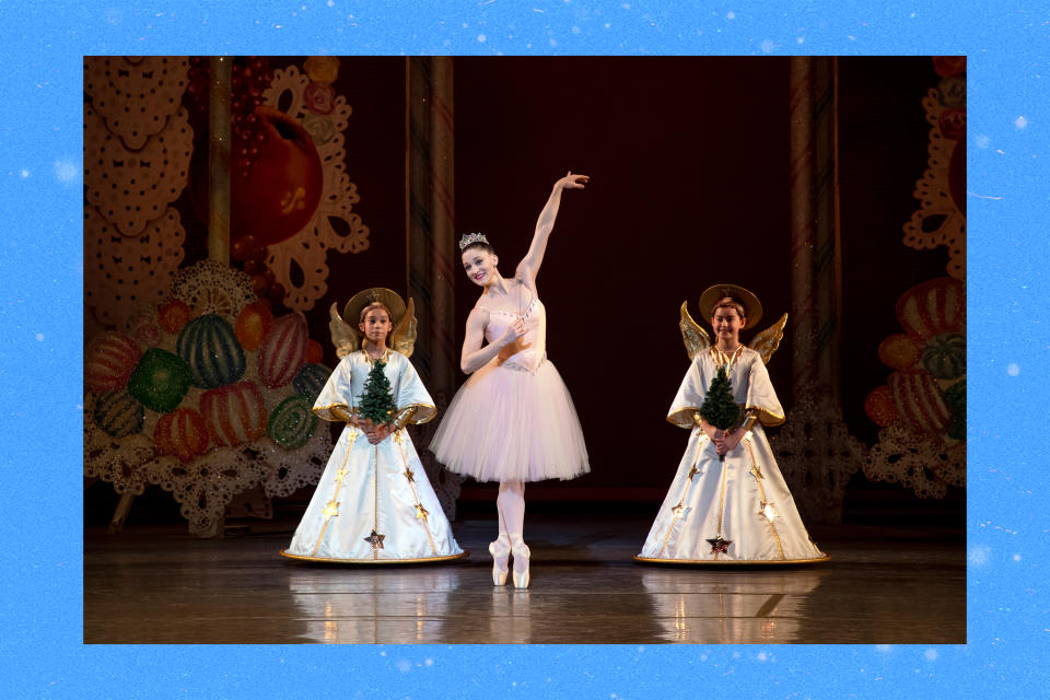 Ashley Bouder, center, as the Sugarplum Fairy.