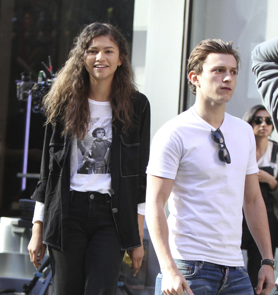 Tom Holland and Zendaya