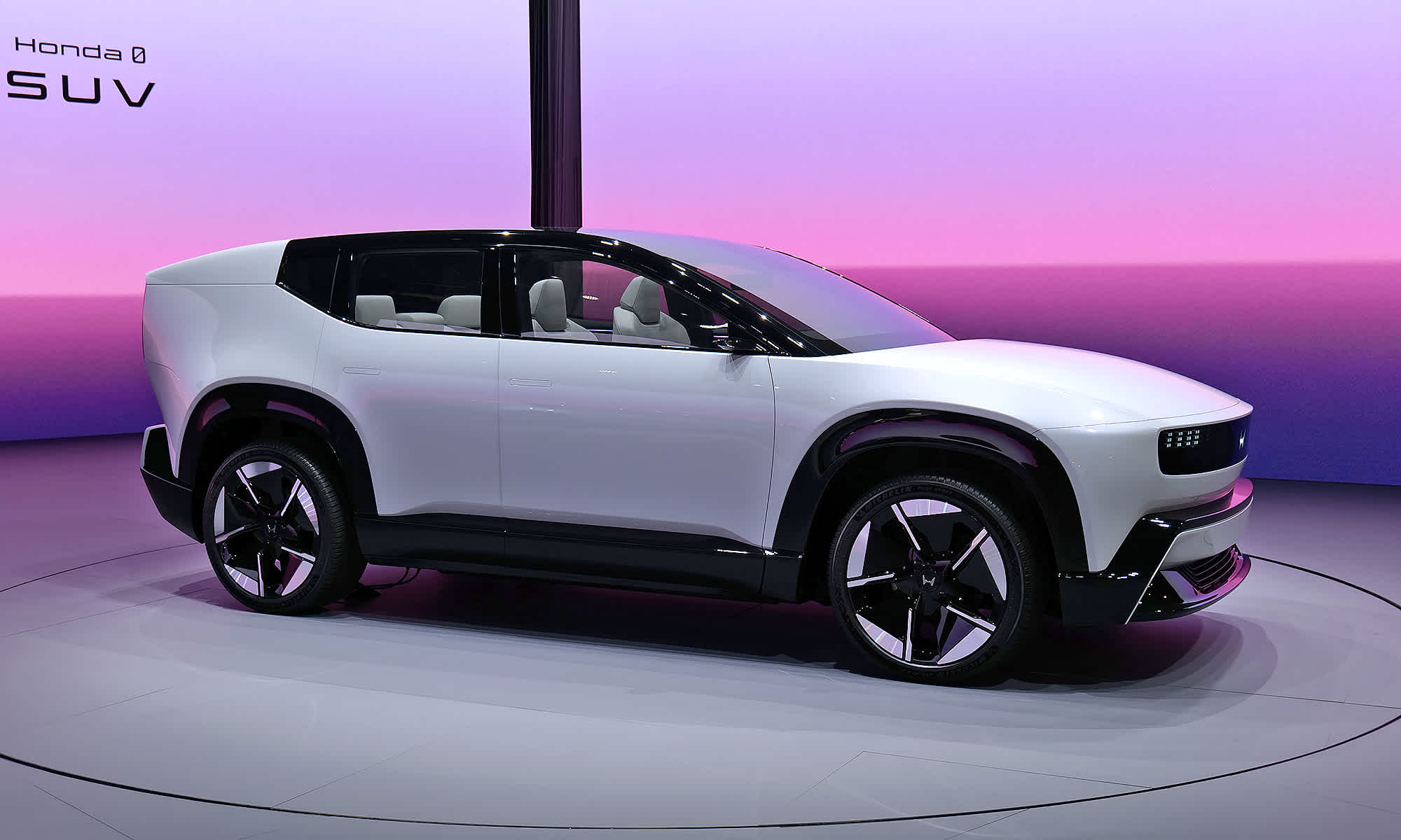 The Honda 0 SUV prototype at CES 2025.