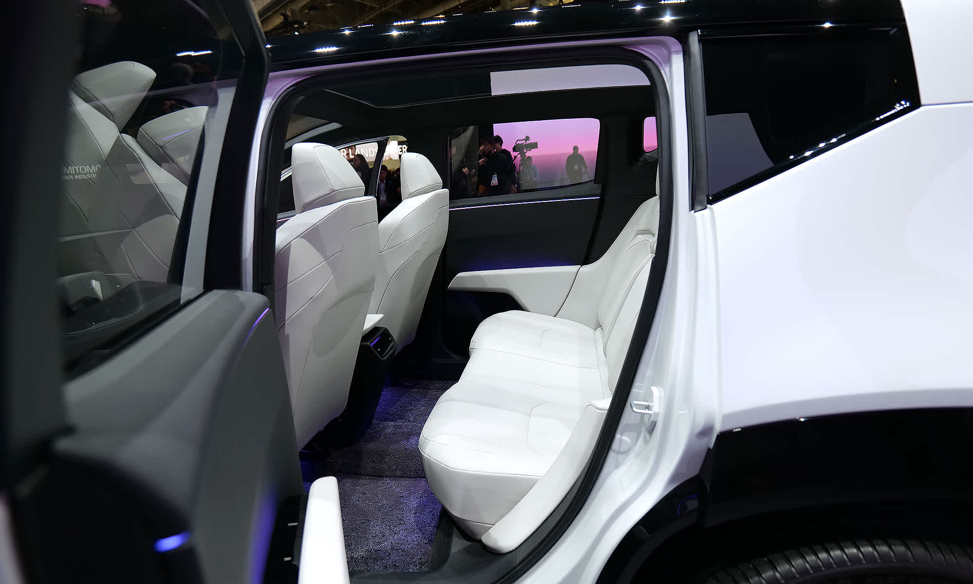 The Honda 0 SUV prototype at CES 2025.