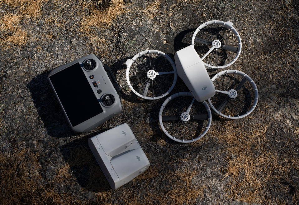 DJI's lightweight, people-safe Flip drone folds in a weird new way