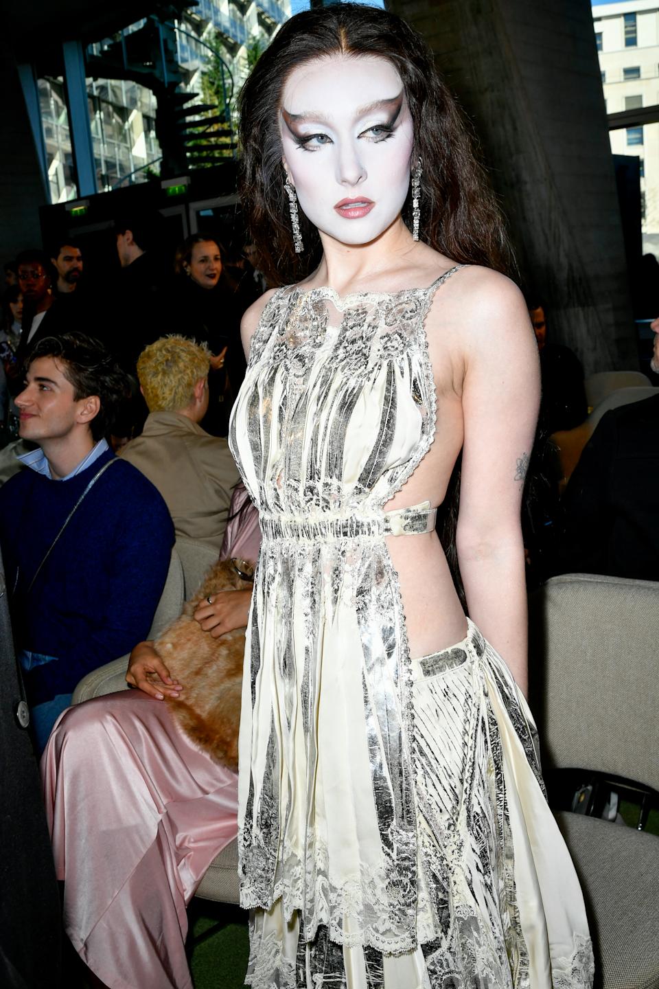Chappell Roan at the Rabanne Fall RTW 2025 fashion show as part of Paris Fashion Week held at UNESCO on March 6, 2025 in Paris, France. (Photo by Dominique Maitre/WWD via Getty Images)