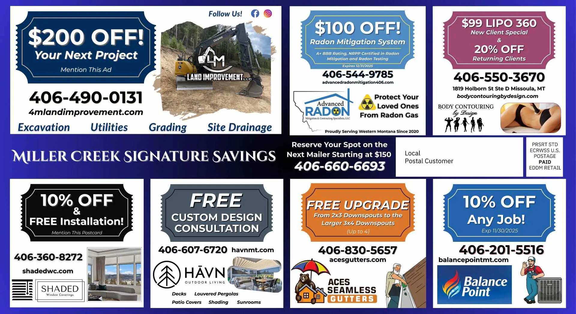 Diseñar postales publicitarias locales para ganar dinero con Canva