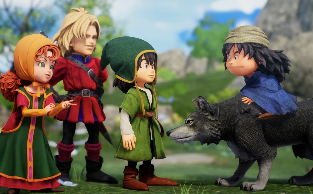 Dragon Quest VII Reimagined 中世界地图的高清 3D 渲染