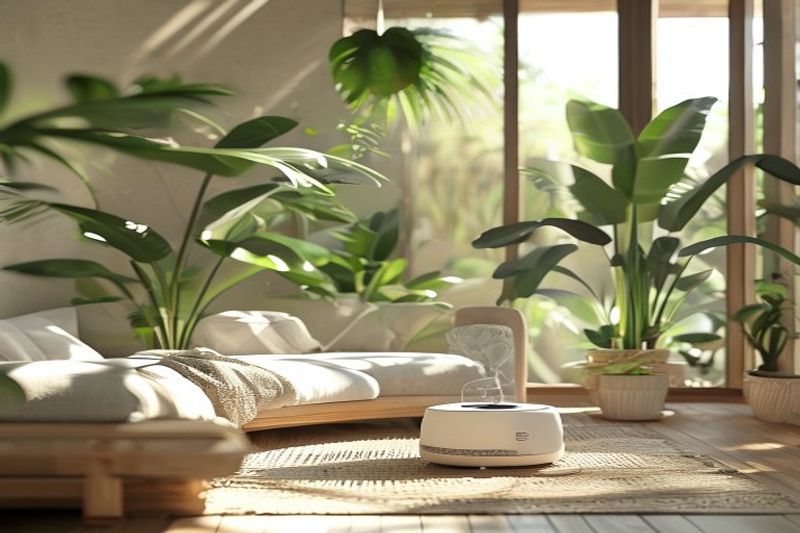 Eco-friendly home wellness environment illustrating energy cleansing blog post ideas