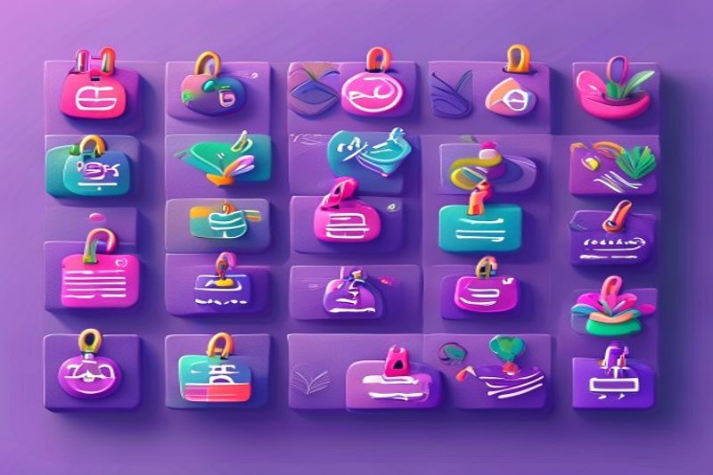 デジタル マーケティング アイコンを含む 30 日間のブログ ロードマップの図