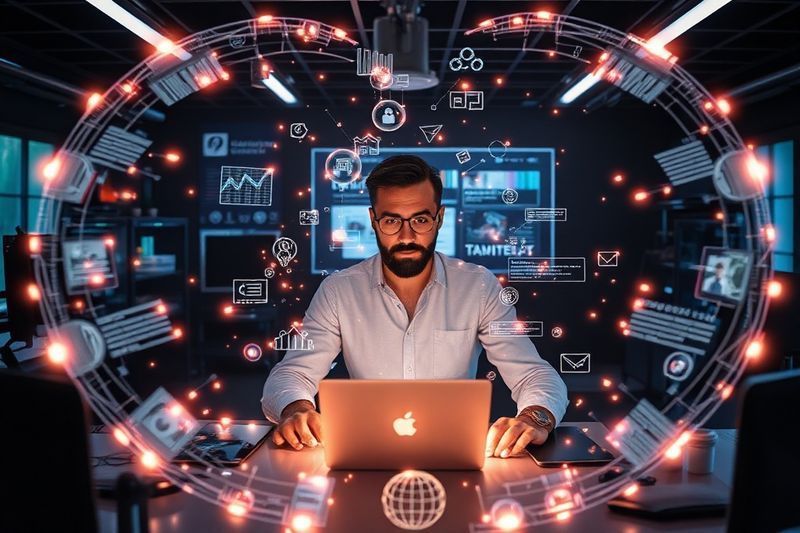 Futuristic banking interface showing AI agents executing digital payments