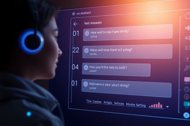 Concepto de optimización del motor de respuestas para temas de blogs