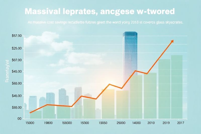 商業用不動産リースの廃止による企業の巨額の節約を示す財務ダッシュボード